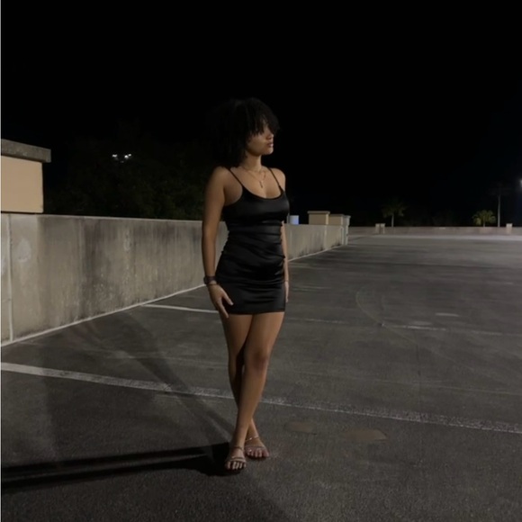 SHEIN Black Mini Dress - Picture 1 of 2